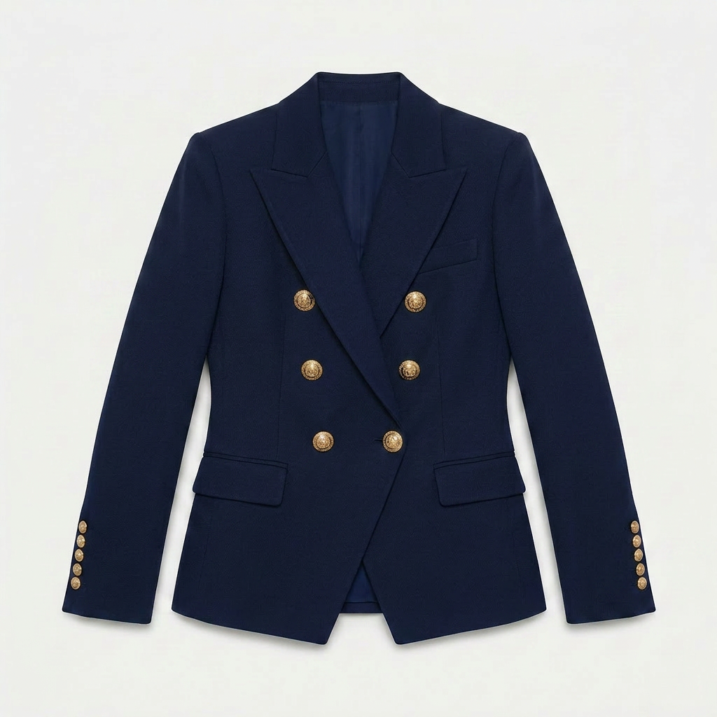 Rivaclo | Women's Structured Short Blazer – Fitted Design