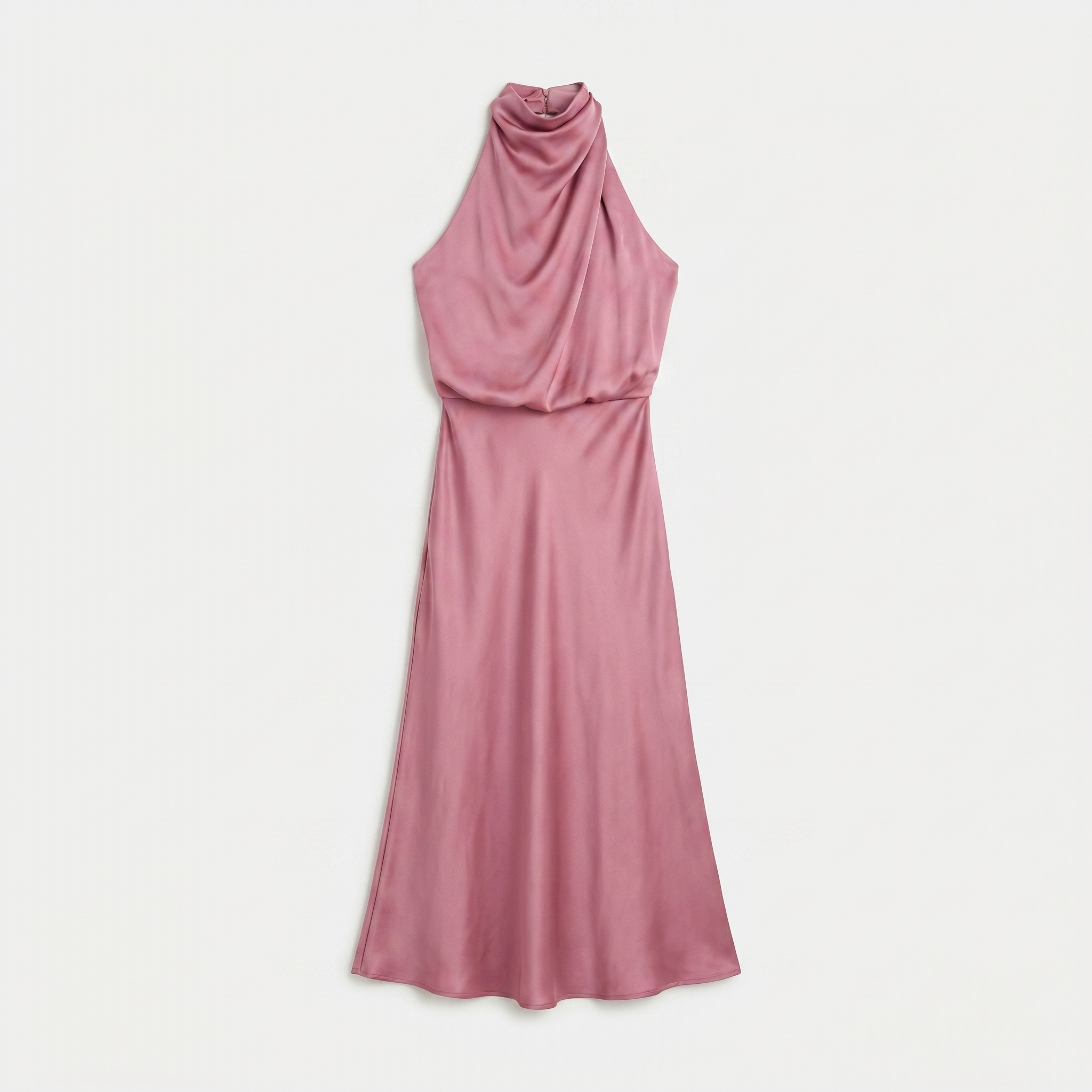 Rivaclo | Femme Robe Sans Manches Col Halter – Silhouette de Soirée Estivale