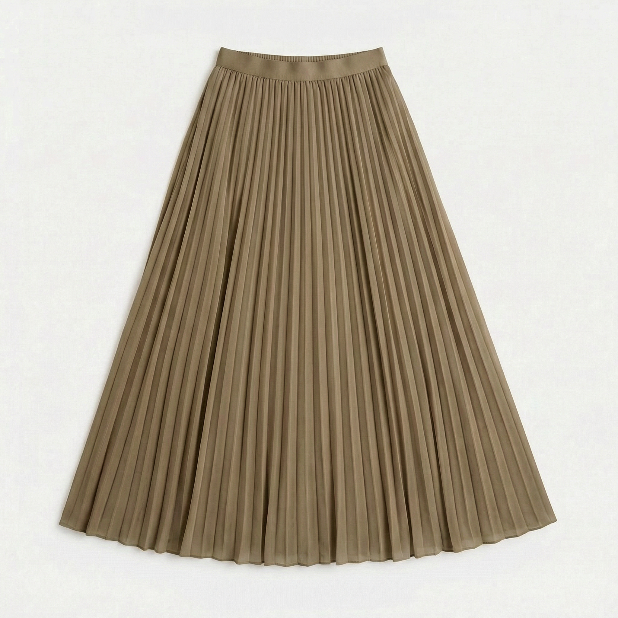 Rivaclo | Women's Pleated Midi Skirt – High Waist