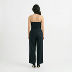 Rivaclo | Women's Loose Fit Strap Jumpsuit – Natural Flowing Drop