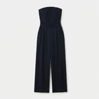 Rivaclo | Women's Loose Fit Strap Jumpsuit – Natural Flowing Drop