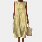 Rivaclo | Femme Robe Longue Imprimée – Forme Slim Définie
