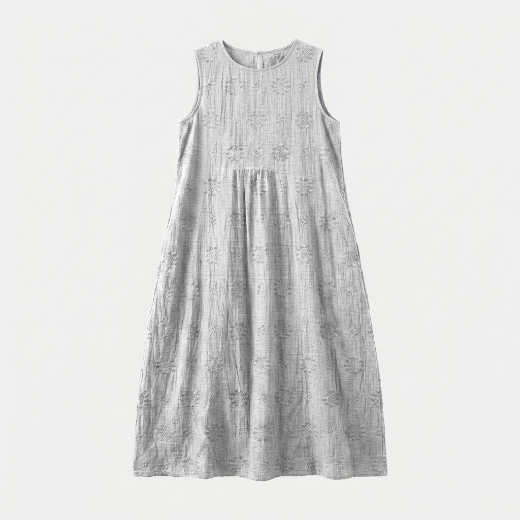Rivaclo | Femme Robe Longue Imprimée – Forme Slim Définie