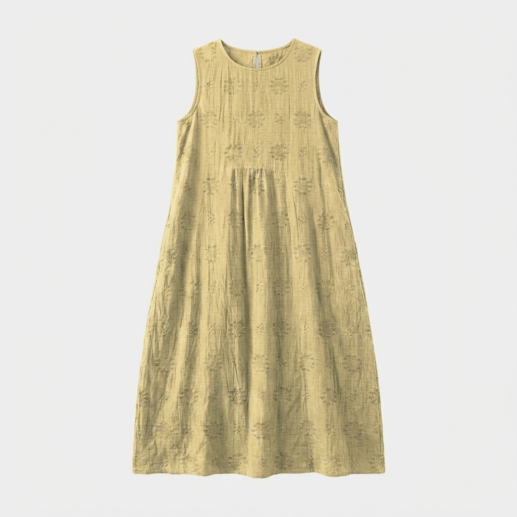 Rivaclo | Femme Robe Longue Imprimée – Forme Slim Définie