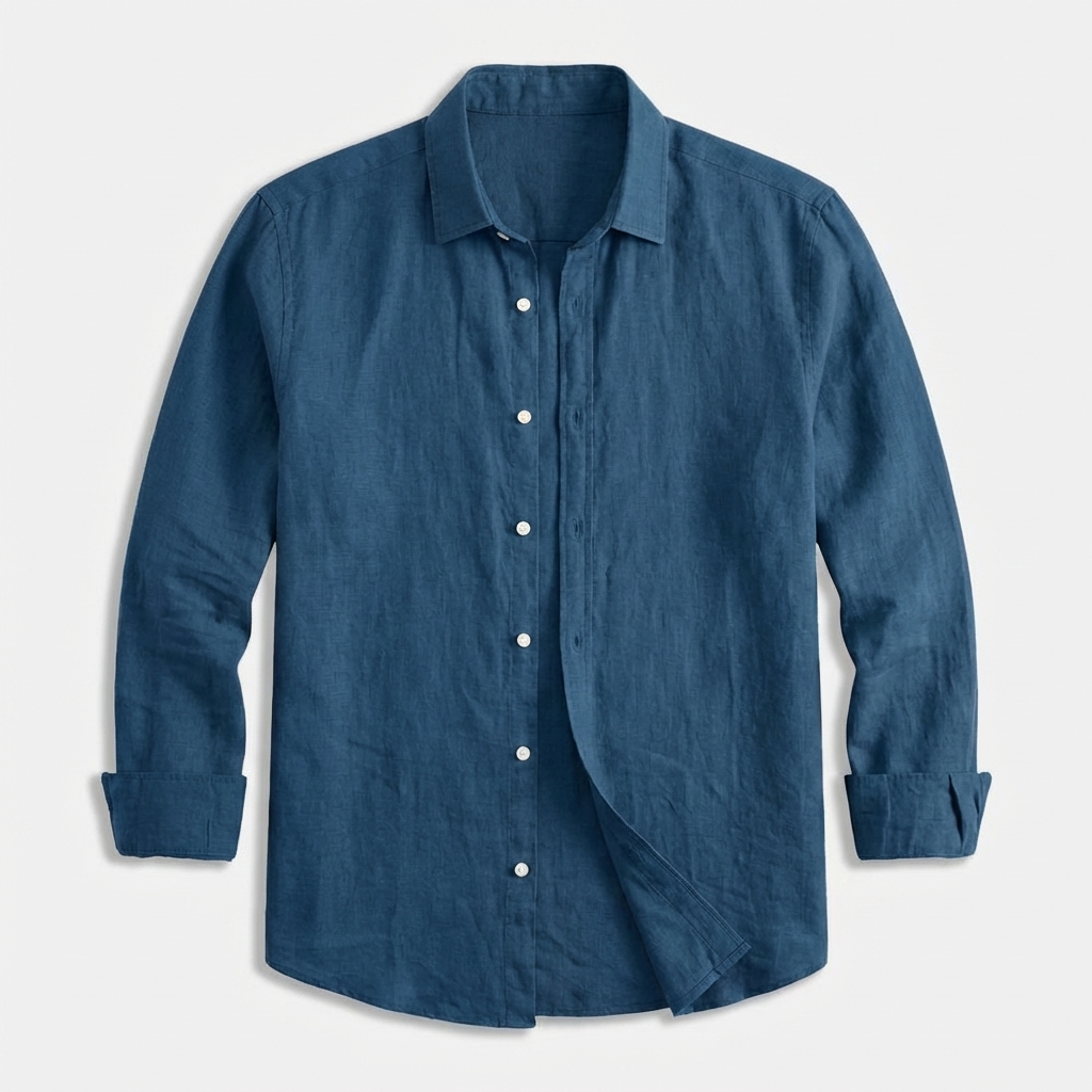 Rivaclo | Homme Chemise Décontractée – Allure Quotidienne Épurée