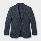 Rivaclo | Homme Blazer à Carreaux Manches Longues – Silhouette Professionnelle Nette