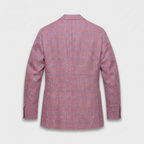 Rivaclo | Homme Blazer à Carreaux Manches Longues – Silhouette Professionnelle Nette