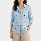 Rivaclo | Women's long-sleeve button-up shirt – Structured Look