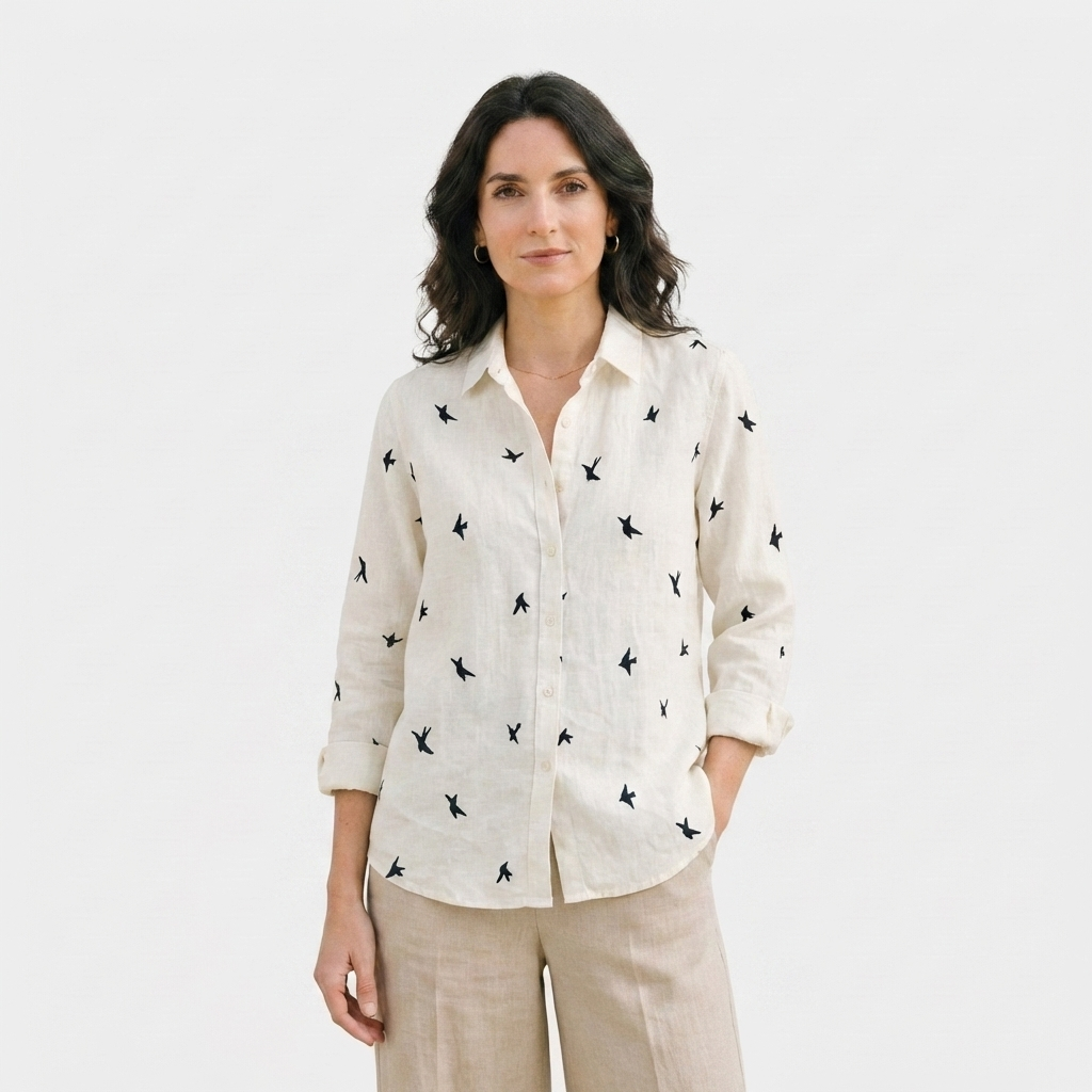Rivaclo | Women's long-sleeve button-up shirt – Structured Look