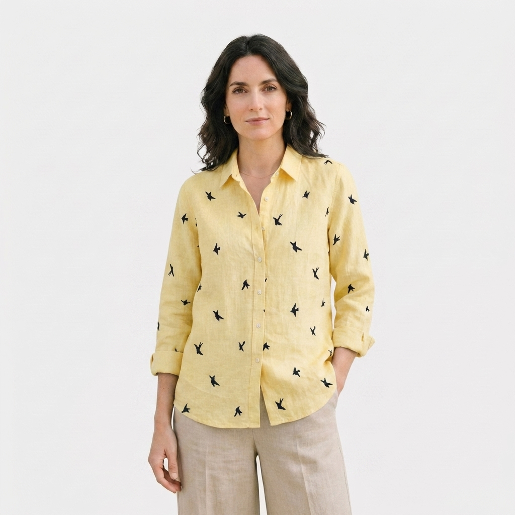 Rivaclo | Women's long-sleeve button-up shirt – Structured Look