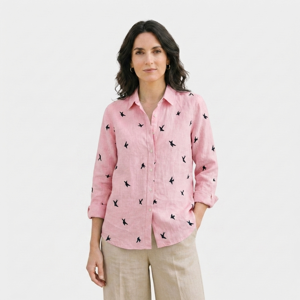 Rivaclo | Women's long-sleeve button-up shirt – Structured Look