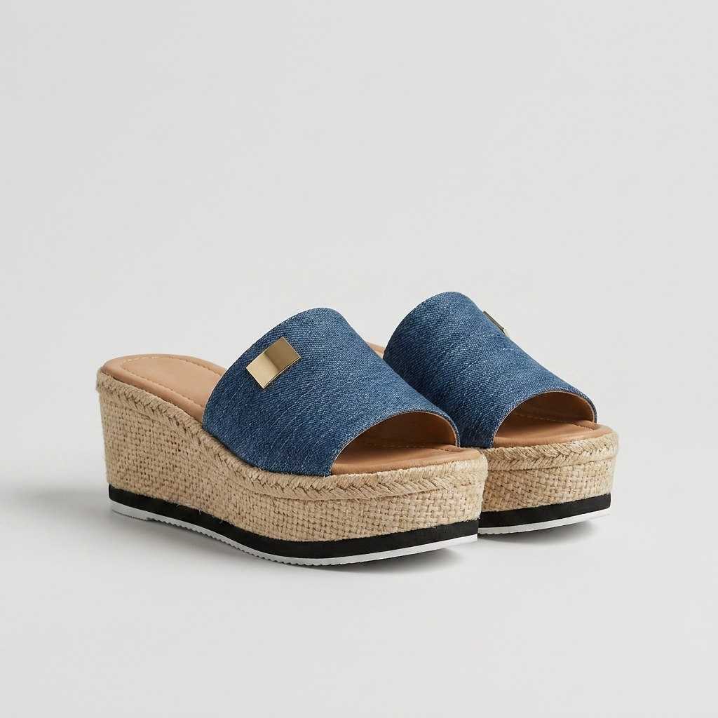 Rivaclo | Women's Oversized Platform Slippers – Bold Style