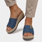 Rivaclo | Women's Oversized Platform Slippers – Bold Style