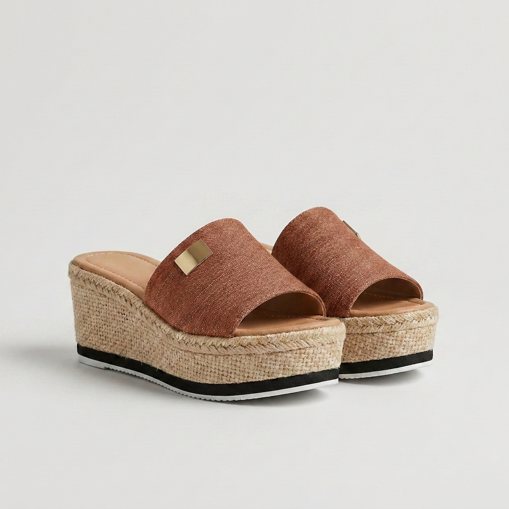 Rivaclo | Women's Oversized Platform Slippers – Bold Style