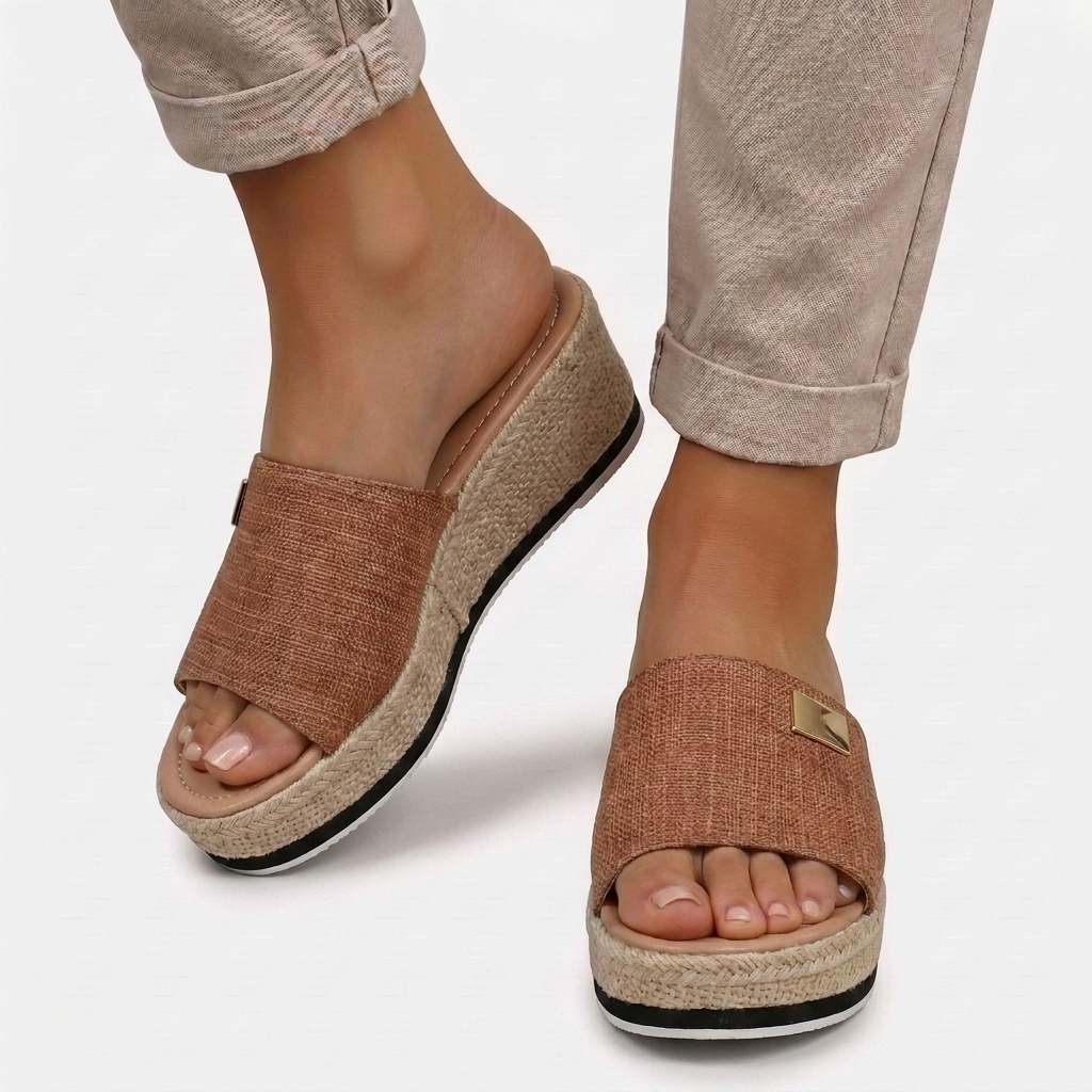 Rivaclo | Women's Oversized Platform Slippers – Bold Style