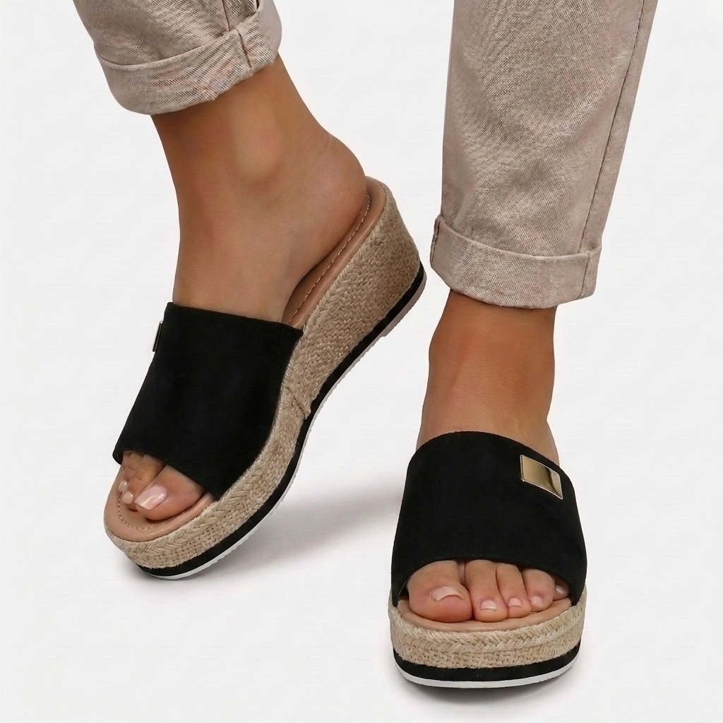 Rivaclo | Women's Oversized Platform Slippers – Bold Style