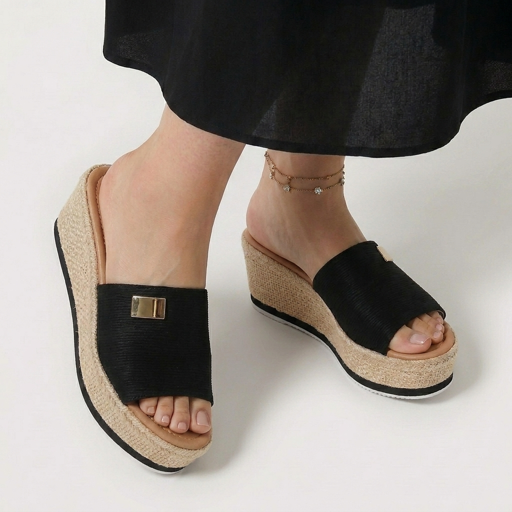 Rivaclo | Women's Oversized Platform Slippers – Bold Style