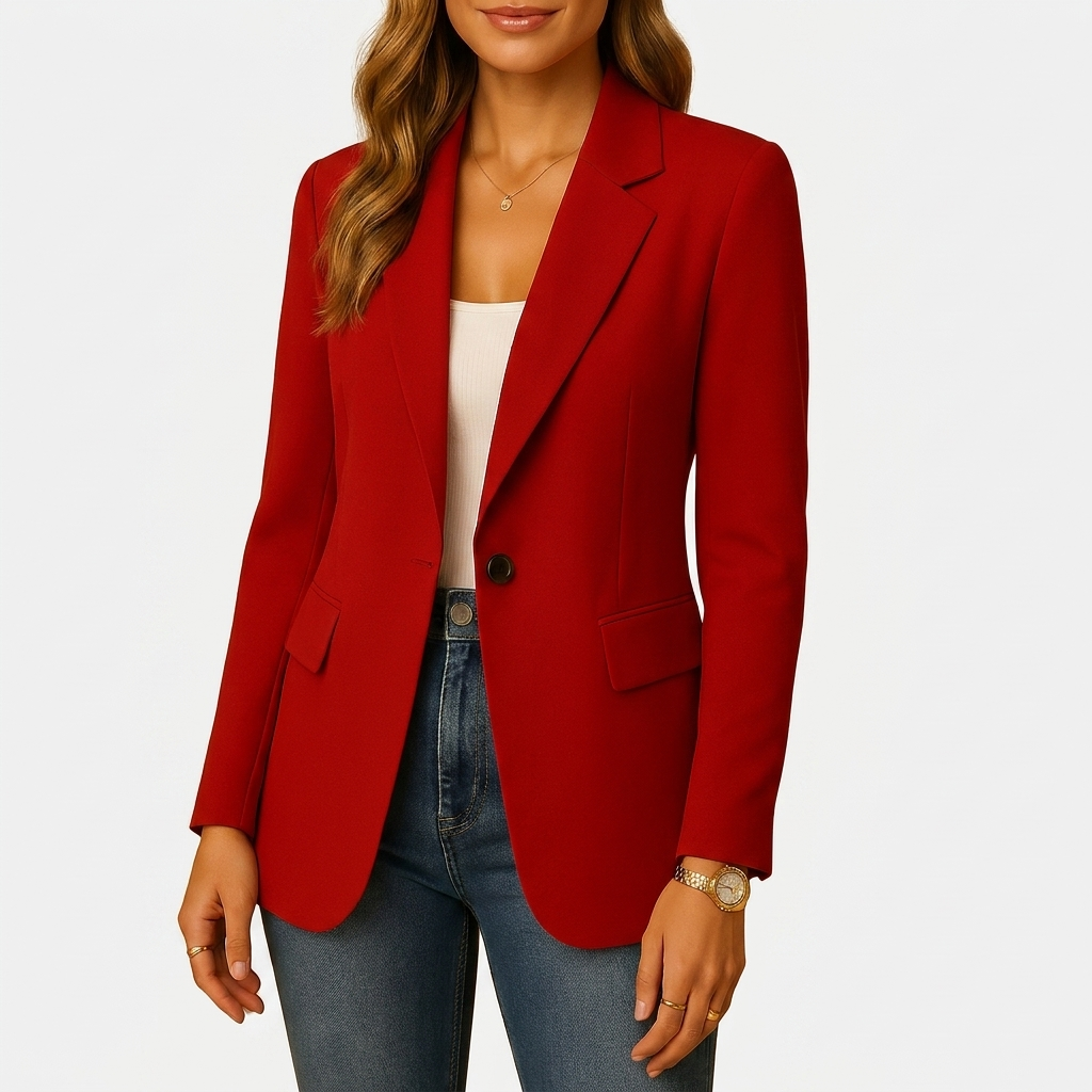 Rivaclo | Women's Buttoned Blazer – Modern Style
