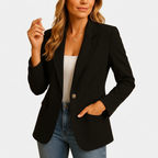 Rivaclo | Women's Buttoned Blazer – Modern Style