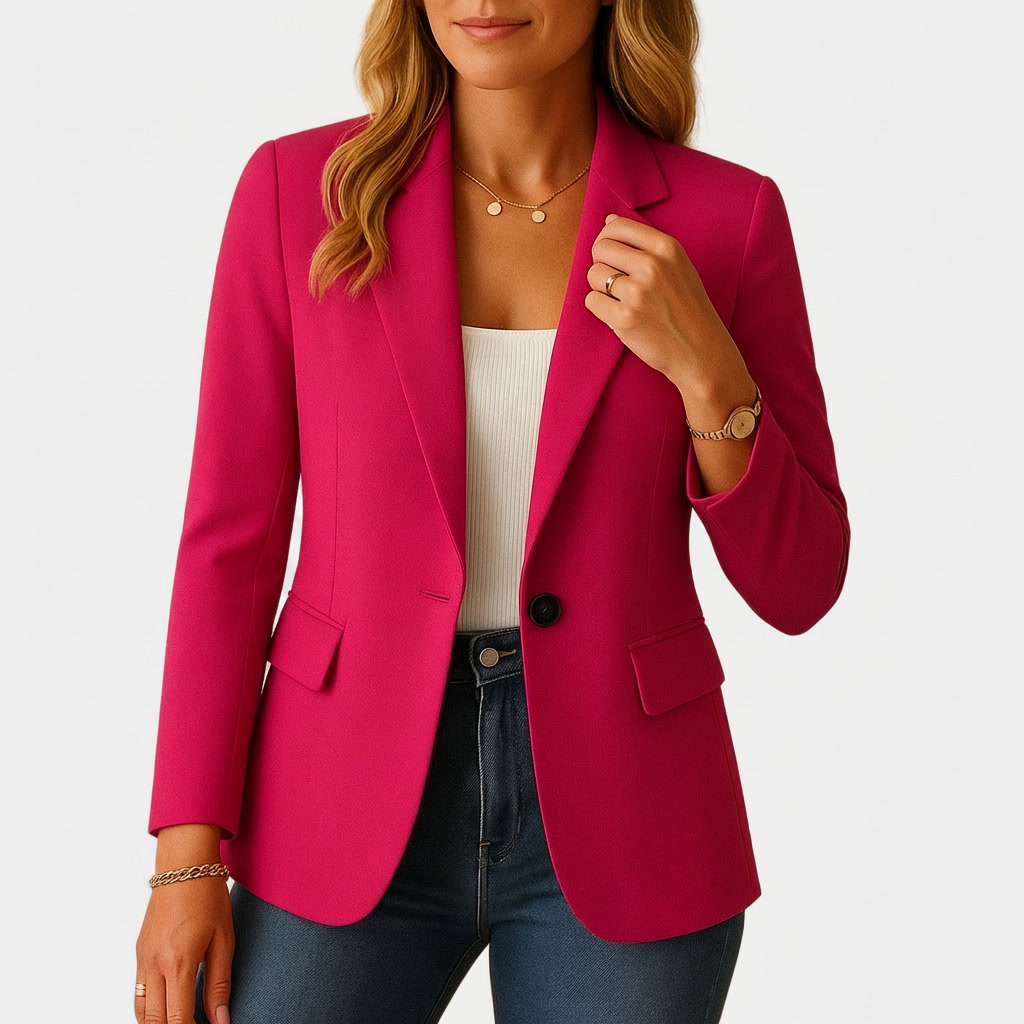 Rivaclo | Women's Buttoned Blazer – Modern Style
