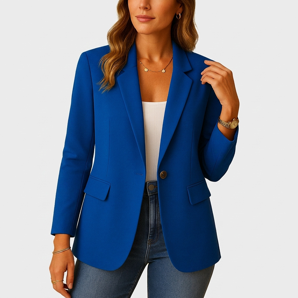 Rivaclo | Women's Buttoned Blazer – Modern Style