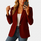 Rivaclo | Women's Buttoned Blazer – Modern Style