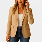 Rivaclo | Women's Buttoned Blazer – Modern Style