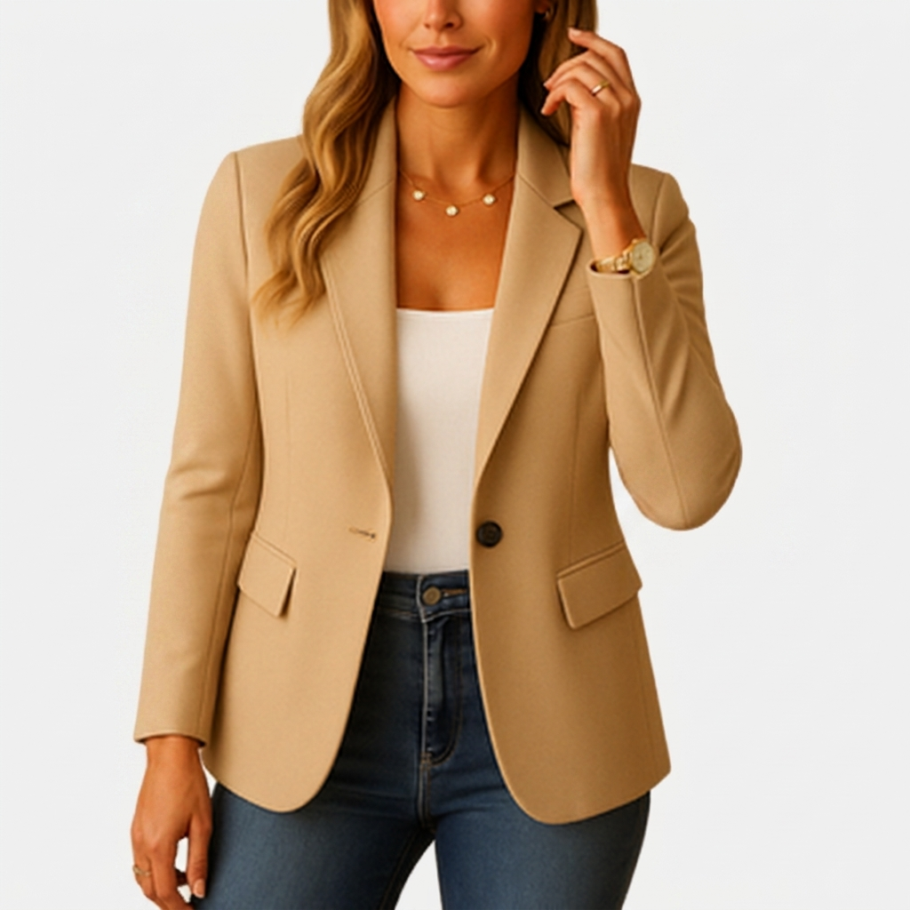 Rivaclo | Women's Buttoned Blazer – Modern Style