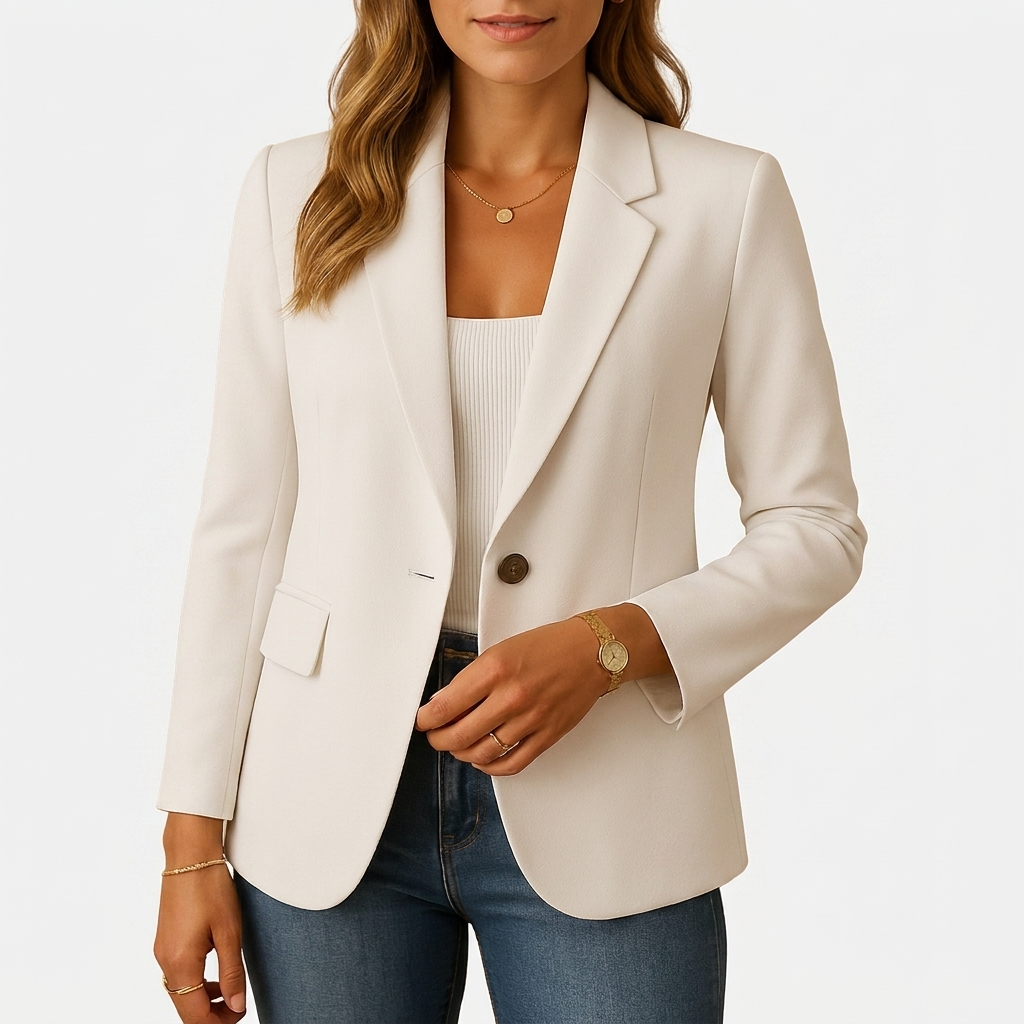 Rivaclo | Women's Buttoned Blazer – Modern Style
