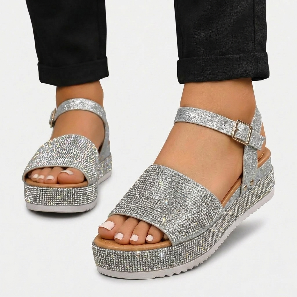 Rivaclo | Women's Platform Sandals – Refined Detail
