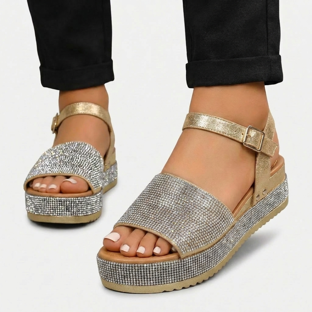 Rivaclo | Women's Platform Sandals – Refined Detail