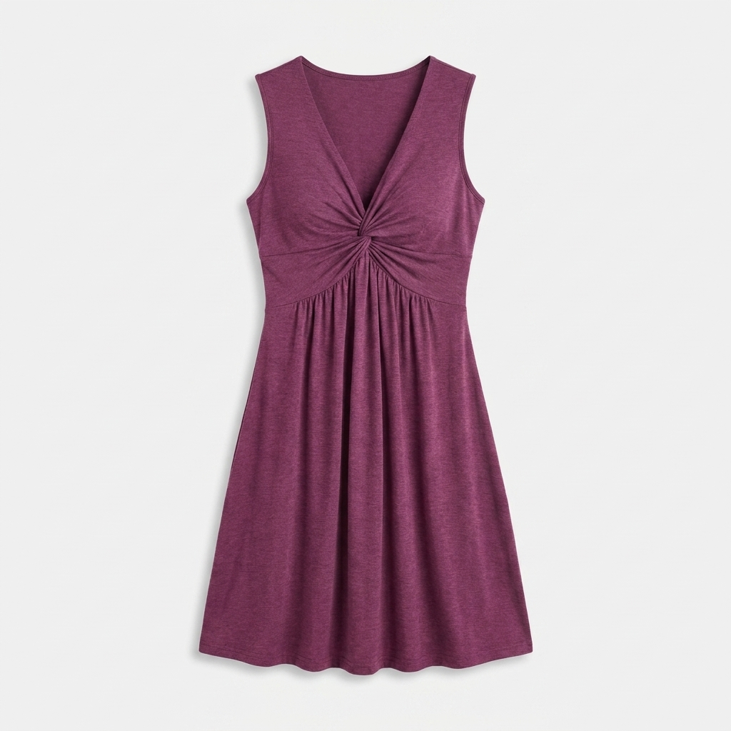 Rivaclo | Women's Defined Waist Knit Dress – Feminine Silhouette