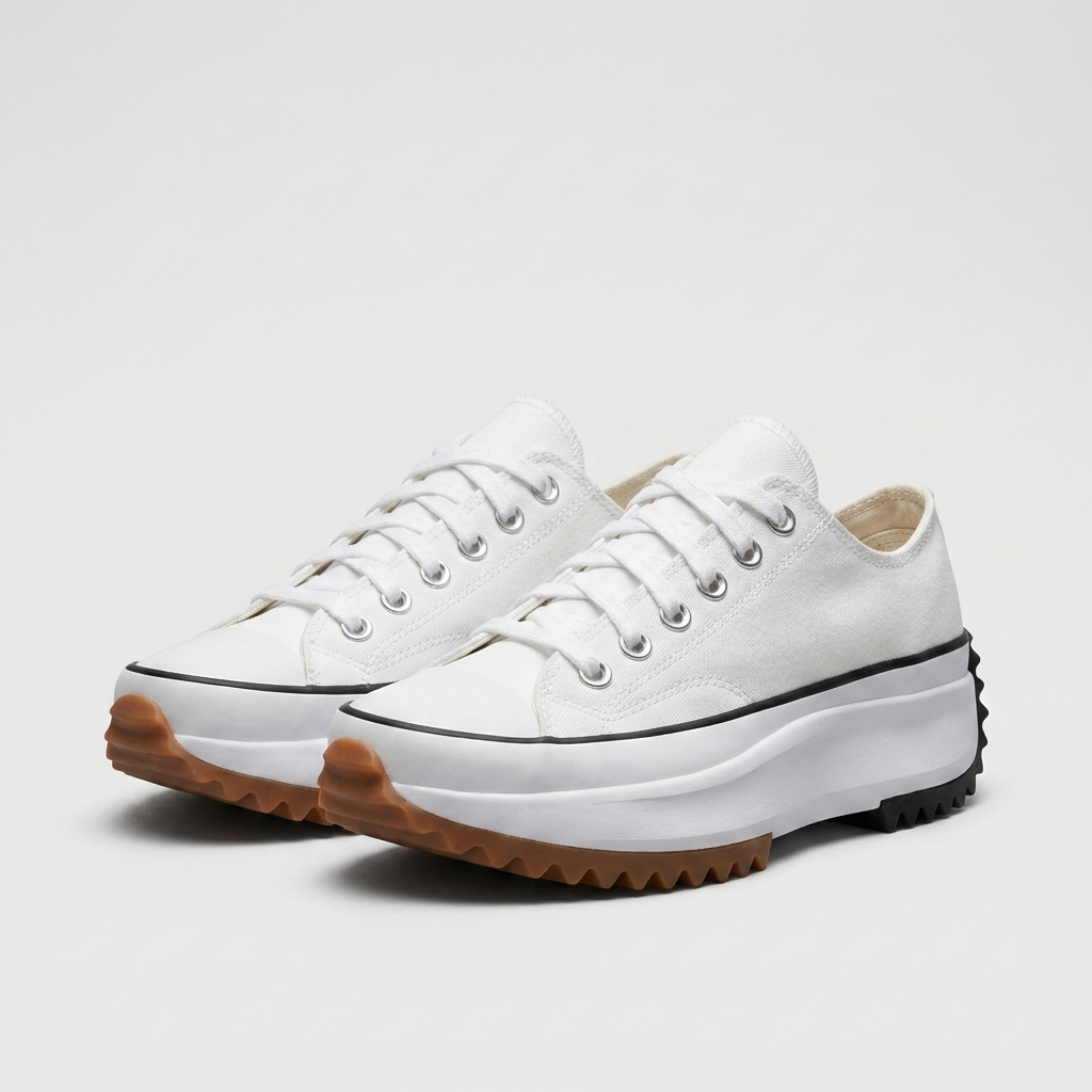 Rivaclo | Women's Low Lace-Up Sneakers – Thick Sole