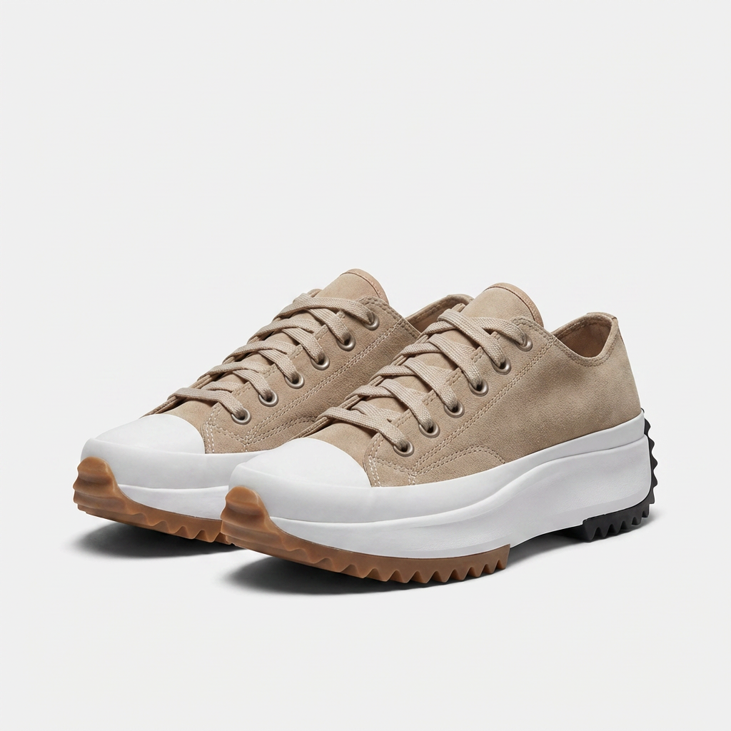 Rivaclo | Women's Low Lace-Up Sneakers – Thick Sole