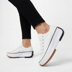 Rivaclo | Women's Low Lace-Up Sneakers – Thick Sole