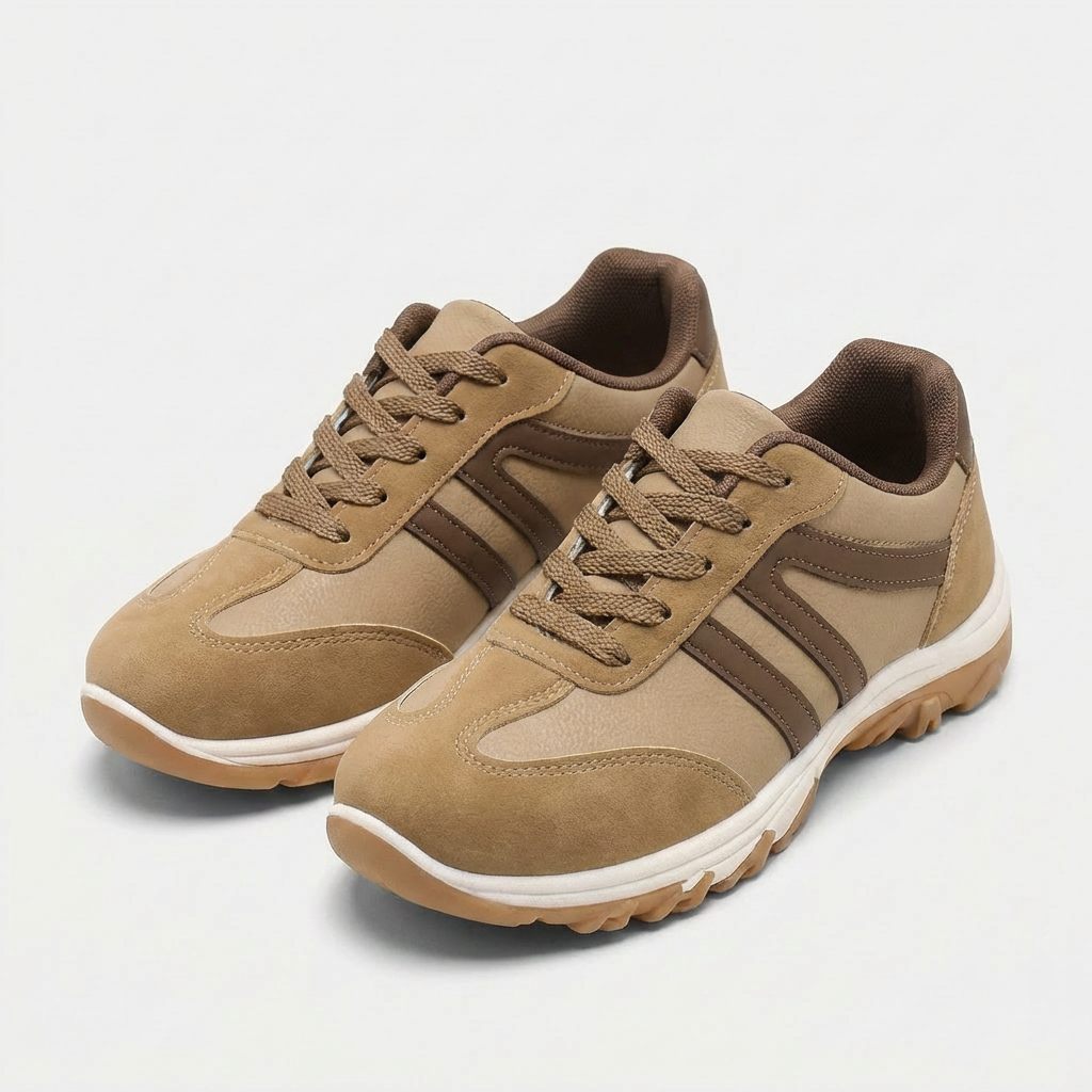 Rivaclo | Femme Chaussures à Lacets à Blocs de Couleurs – Design Rétro Structuré