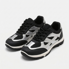 Rivaclo | Women's Color Block Lace-Up Shoes – Structured Retro Design