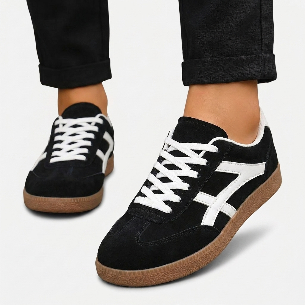 Rivaclo | Women's Round Toe Block Shoes – Modern Design