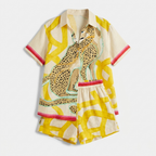 Rivaclo | Women's Two-Piece Printed Set – Graphic Design