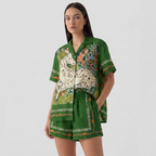 Rivaclo | Women's Two-Piece Printed Set – Graphic Design