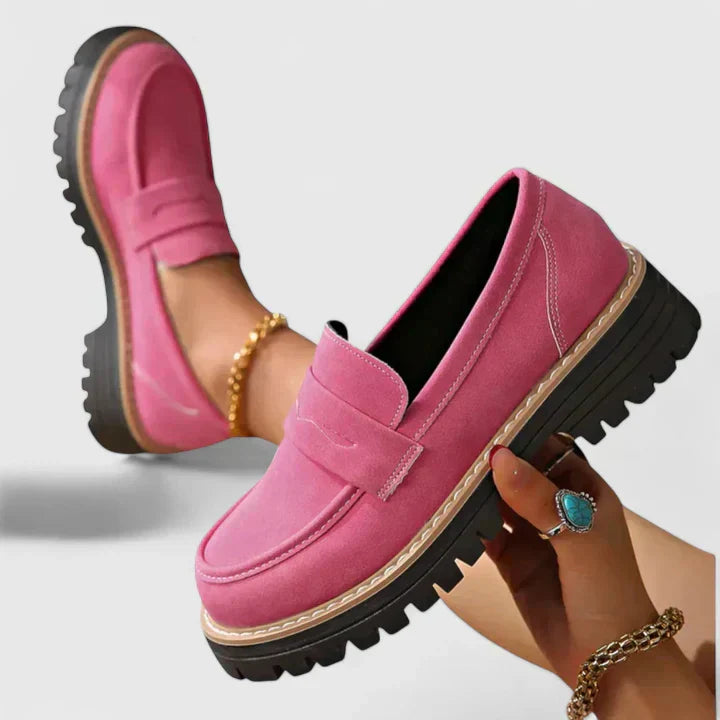Juliye | Mocassins Orthopédiques Noirs