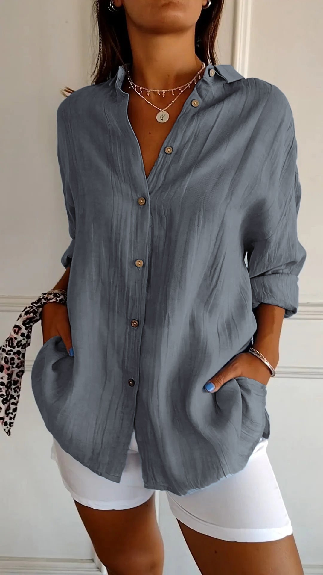 Lonelle | Chemise Décontractée Femme