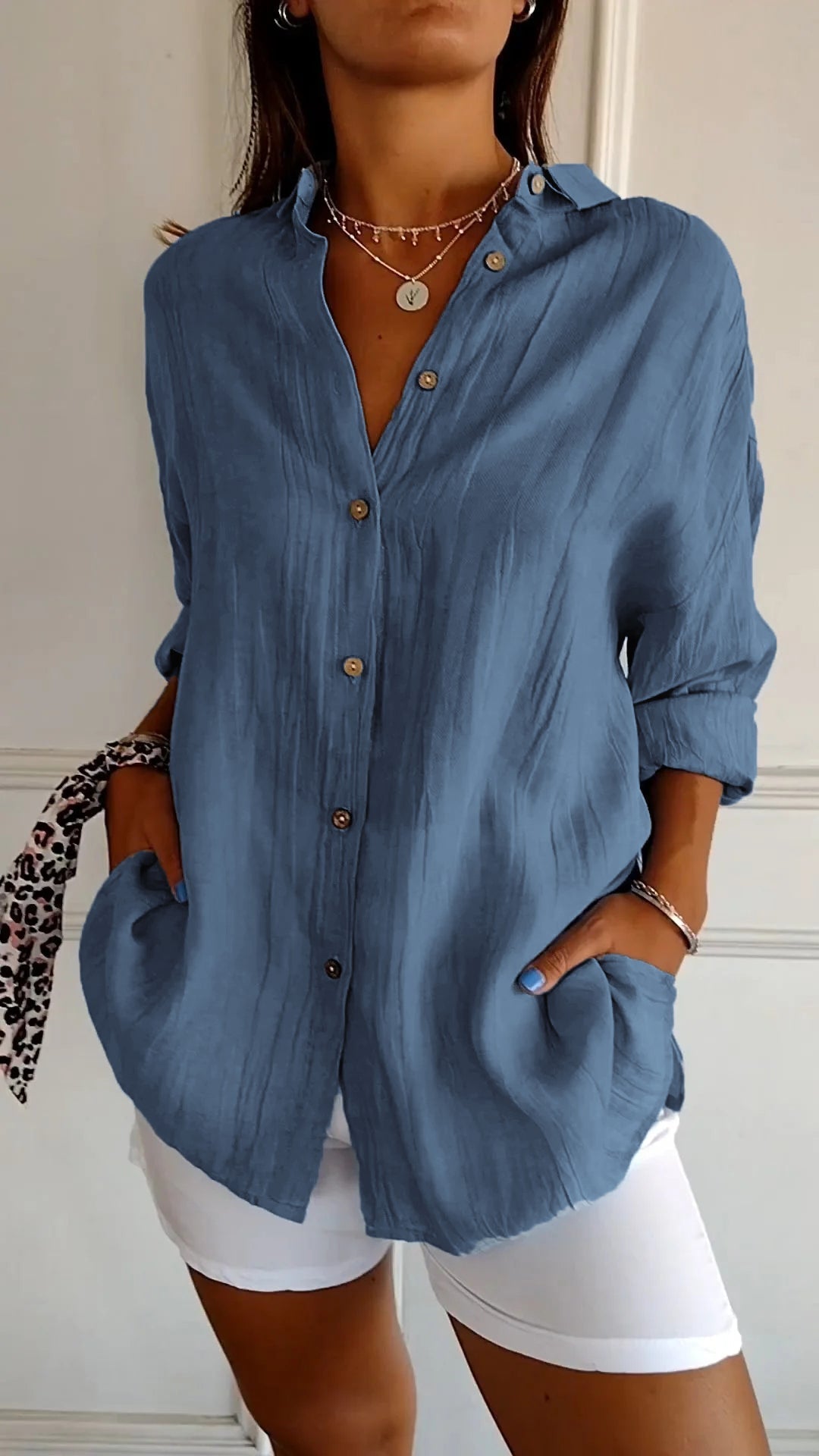 Lonelle | Chemise Décontractée Femme