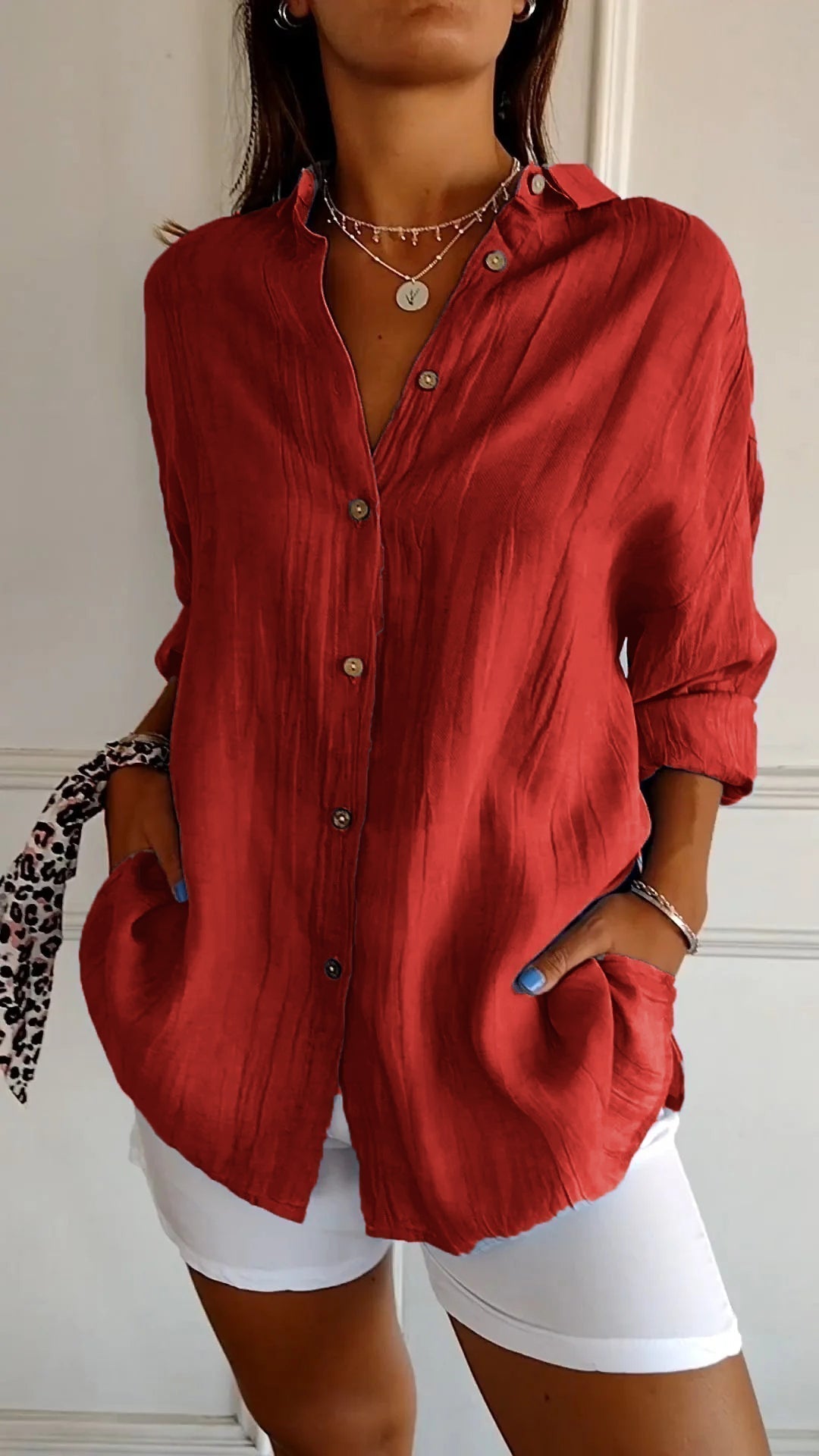 Lonelle | Chemise Décontractée Femme
