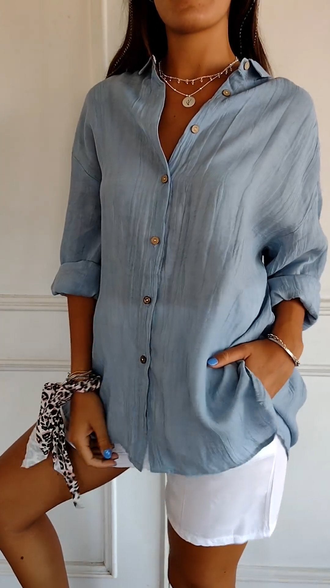 Lonelle | Chemise Décontractée Femme