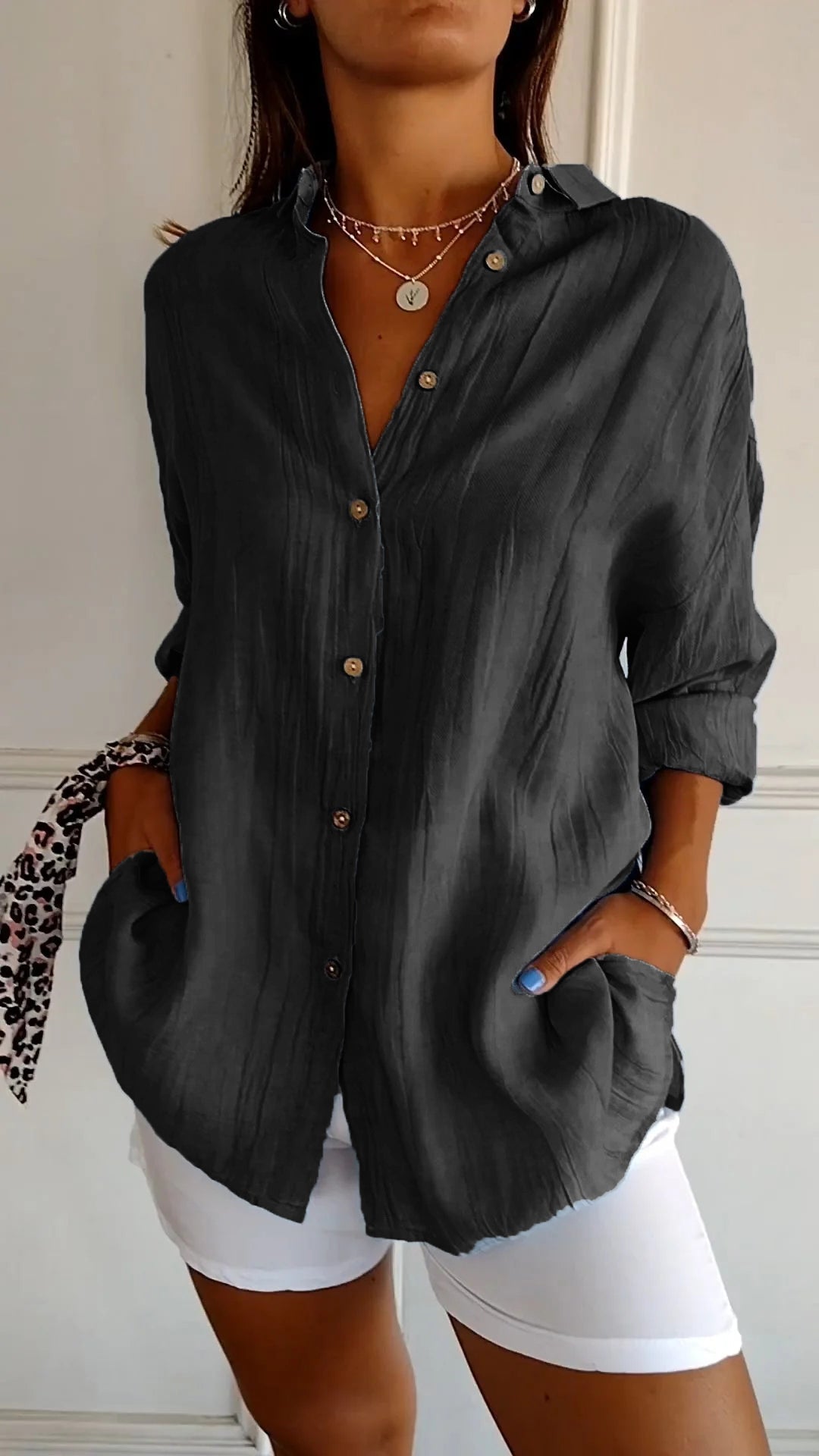 Lonelle | Chemise Décontractée Femme