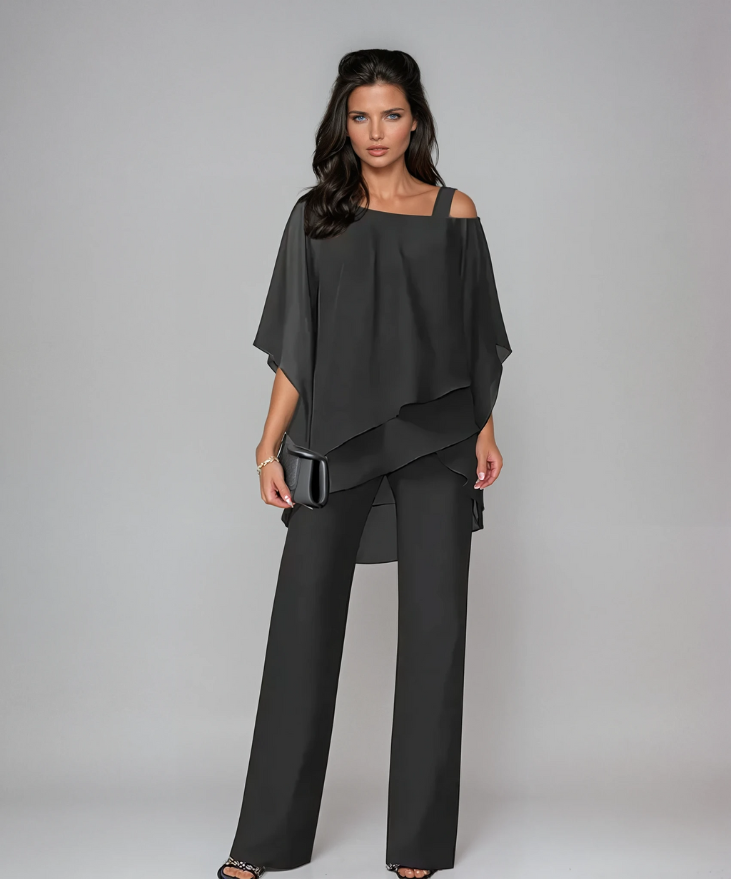 Oriane | Ensemble Pantalon Fluide