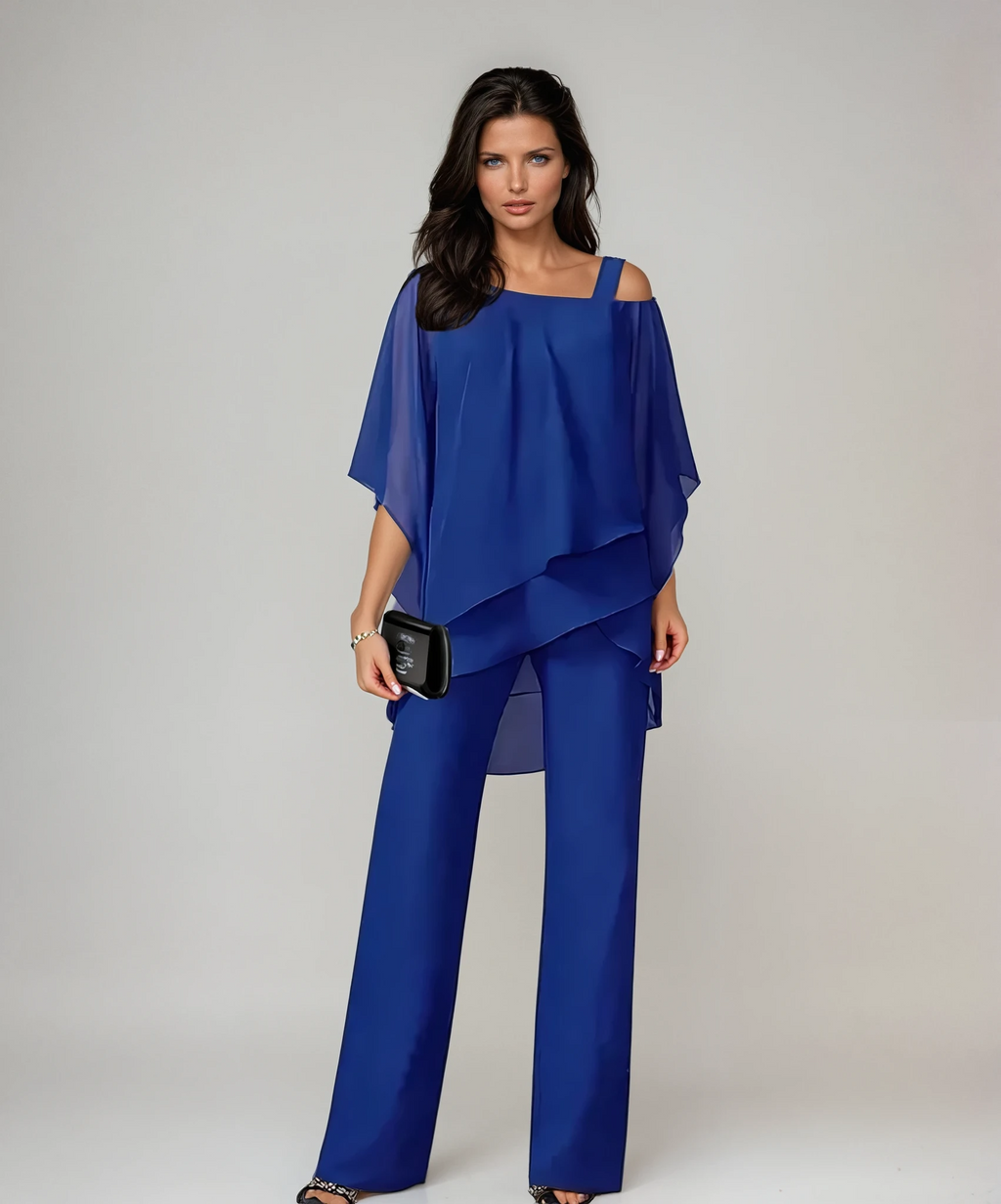 Oriane | Ensemble Pantalon Fluide