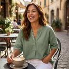 Soleia | Blouse Henley Femme
