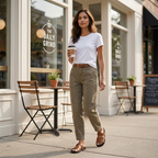 Marsova | Pantalon Utilitaire Taille Haute